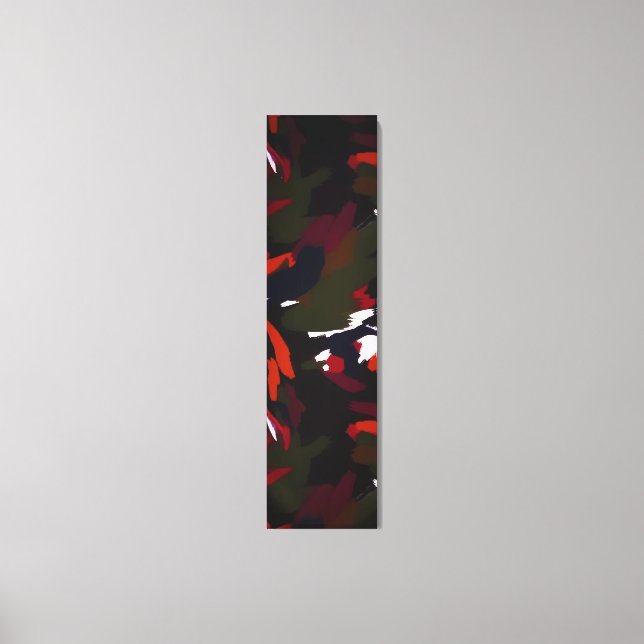 Impressão Em Tela Brushstrokes artísticas Abstrato da Galáxia de inv (Frente)