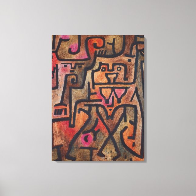 Impressão Em Tela Bruxas Florestais (Frente)