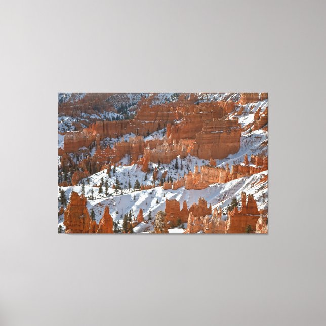 Impressão Em Tela Bryce no inverno (Frente)