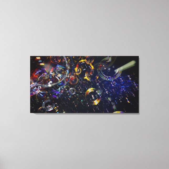 Impressão em tela Bubbles 40x21 (Frente)