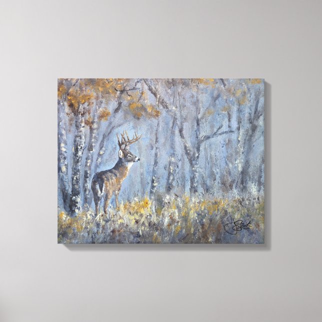 Impressão Em Tela Buck Meadow 16 x 20" (Frente)