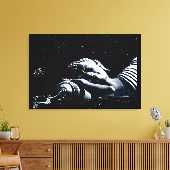 Impressão Em Tela Buda Adormecido / Budismo (Insitu(Sala de estar))