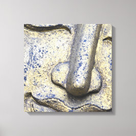 Impressão Em Tela Buda Face Zen Harmony Arte da Parede Buddhahood