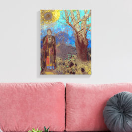Impressão Em Tela Buda | Odilon Redon |
