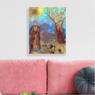 Impressão Em Tela Buda Odilon Redon