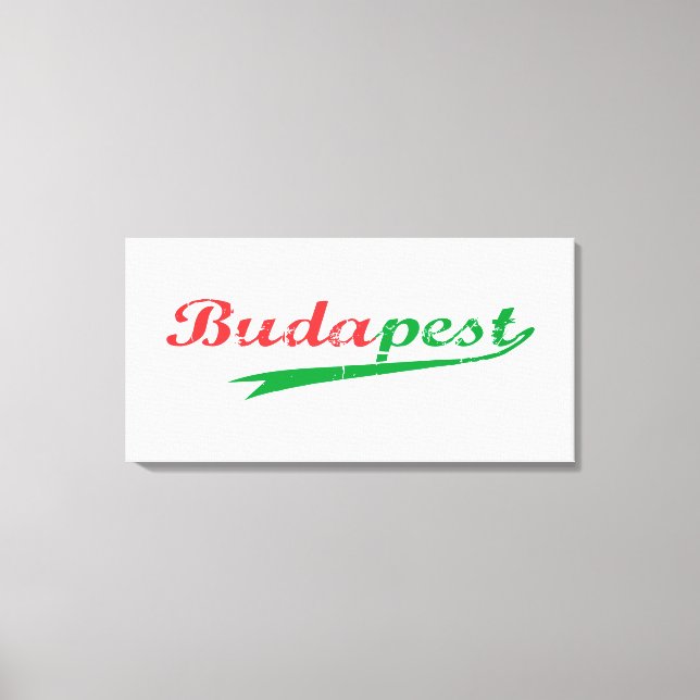 IMPRESSÃO EM TELA BUDAPESTE (Frente)