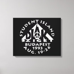Impressão Em Tela Budapeste, Ilha dos Estudantes, Diak Sziget, Rock 