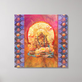 IMPRESSÃO EM TELA BUDDHA, A ILUMINAÇÃO
