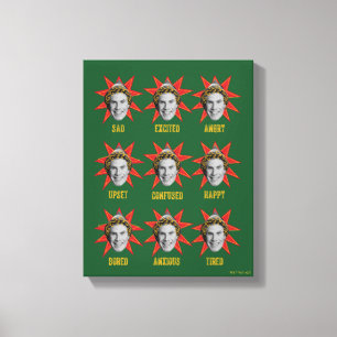Impressão Em Tela Buddy, o Elf   Emoções