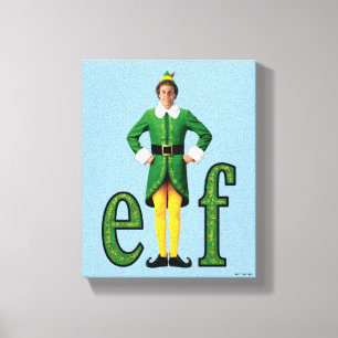 Impressão Em Tela Buddy, o logotipo do filme Elf