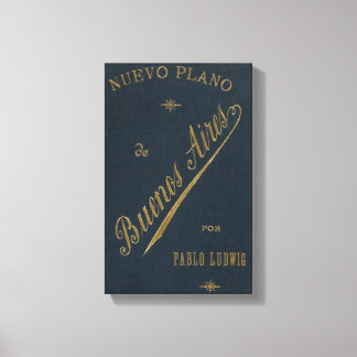 Impressão Em Tela Buenos Aires Argentina