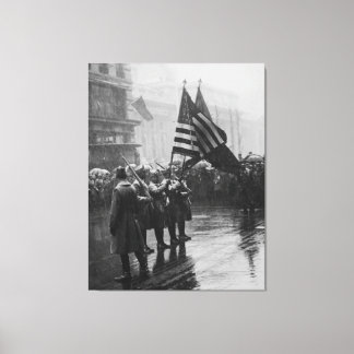 Impressão Em Tela Buffalo Soldiers 367º Infantaria Afro-Americano