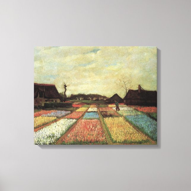 Impressão Em Tela Bulb Fields por Vincent van Gogh (Frente)