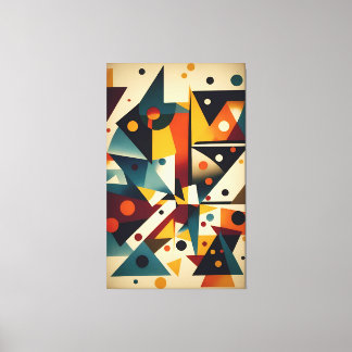 Impressão Em Tela Búlgaro com Abstração - Ken Gage Art