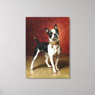 Impressão Em Tela Bulldog Francês - quadro de Carl Reichert
