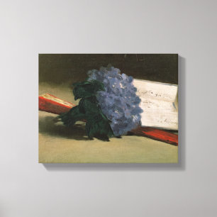 Impressão Em Tela Buquê das violetas, 1872 de Manet