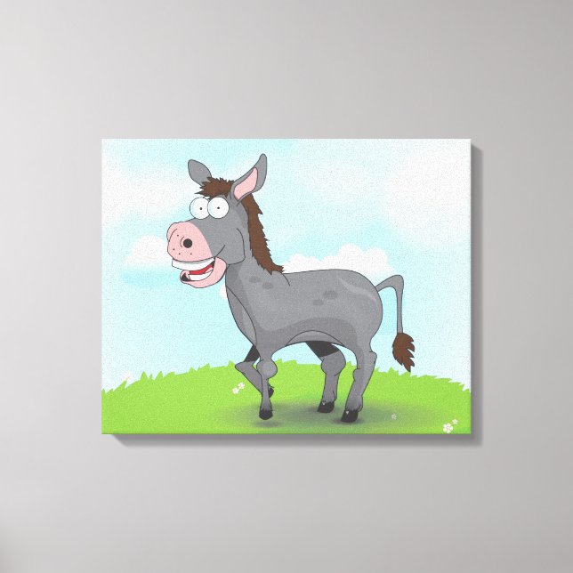 Impressão Em Tela Burro (Frente)