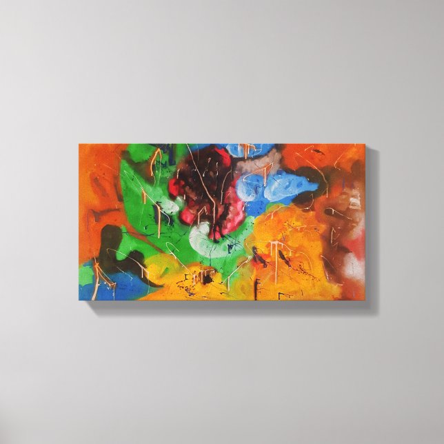 Impressão Em Tela Burst of Emotion (Frente)