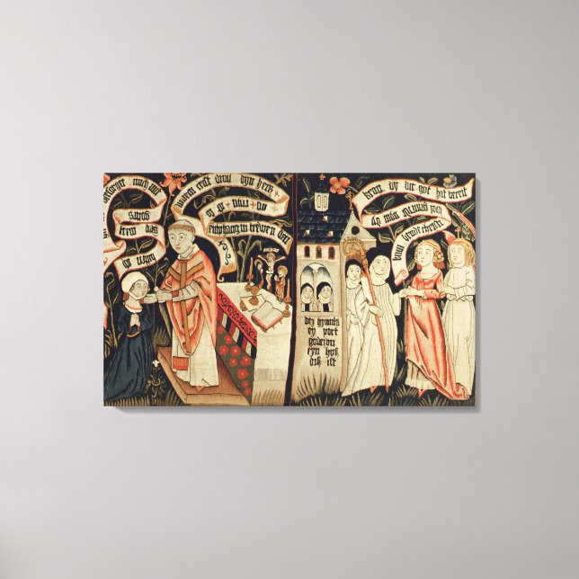 Impressão Em Tela Busca por Verdade, Alemão, c.1490 (Frente)