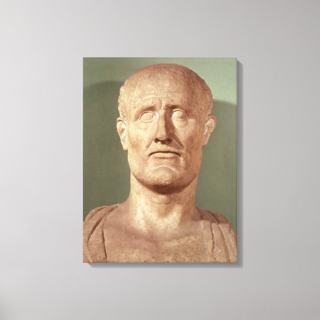 Impressão Em Tela Busto de Alcibiades (Frente)