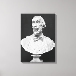 Impressão Em Tela Busto de Auguste Vacquerie