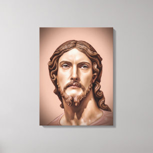 Impressão Em Tela BUSTO DE CRISTO O SALVADOR por MICHELANGELO 2026__