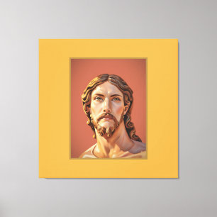 Impressão Em Tela BUSTO DE CRISTO O SALVADOR por MICHELANGELO 2026__