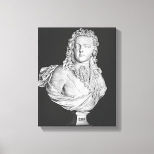 Impressão Em Tela Busto de Louis XV 1719