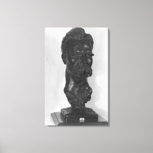 Impressão Em Tela Busto do alemão de Friedrich Nietzsche
