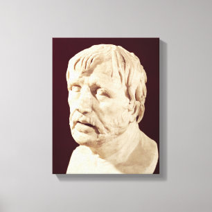 Impressão Em Tela Busto do Seneca