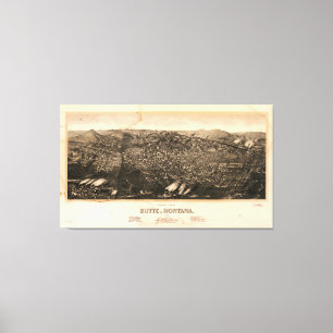 Impressão Em Tela Butte, Montana (1904)