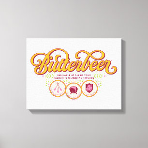Impressão Em Tela BUTTERBEER™ Disponível Em Taverna dos Bruxos