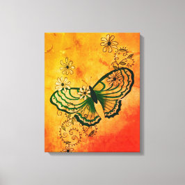 Impressão Em Tela Butterfly