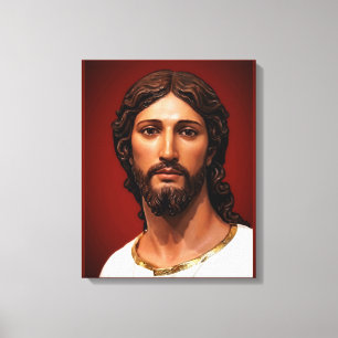 Impressão Em Tela Cabeça de Cristo por Mark Edward Westerfield após