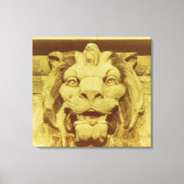 Impressão em tela - Cabeça de Leão