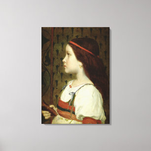 Impressão Em Tela Cabeça de uma criança, 1866