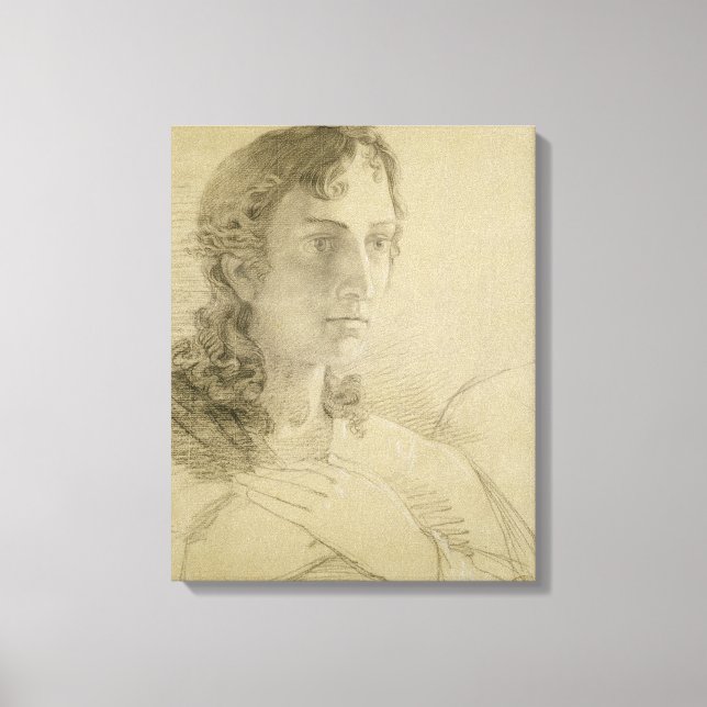 Impressão Em Tela Cabeça e mãos de Rua John, 1806 (Frente)