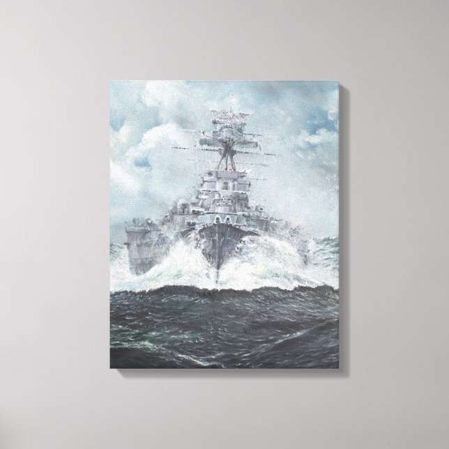 Impressão Em Tela Cabeças de madeira para Bismarck, 23 de maio de 19 (Frente)