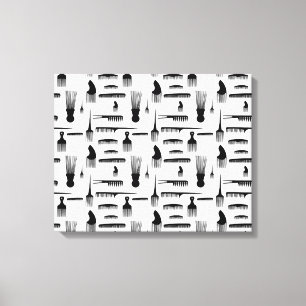 Impressão Em Tela Cabelo nós vamos