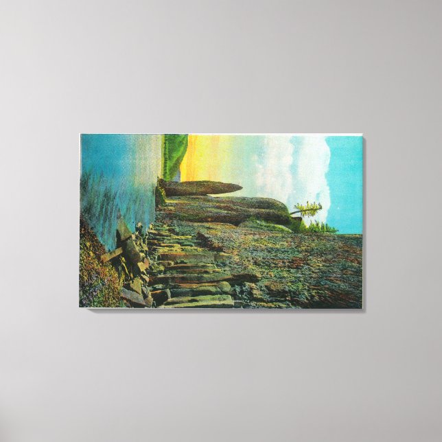 Impressão Em Tela Cabo Horn e Charutos no Rio Columbia (Frente)