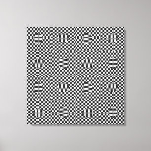 Impressão Em Tela Caça aos Ovos de Páscoa OpArt