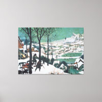 Caçadores na neve por Pieter Bruegel