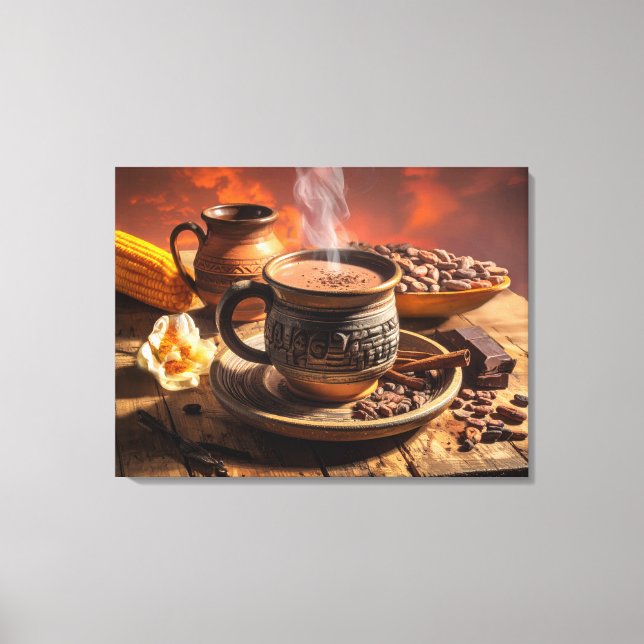 IMPRESSÃO EM TELA CACAU - CHOCOLATE QUENTE (Frente)