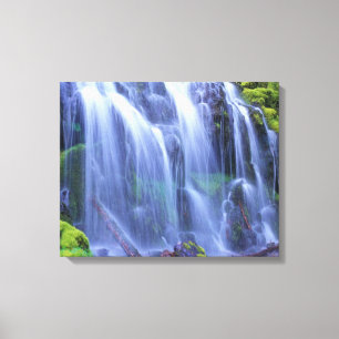 Impressão Em Tela Cachoeira Proxy nas Montanhas Cascade Central de O