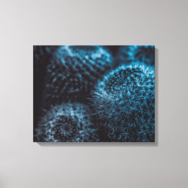 Impressão Em Tela Cacto Escuro