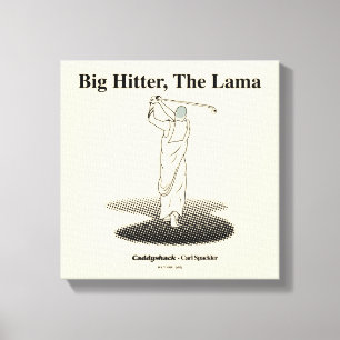 Impressão Em Tela Caddyshack   Big Hitter, The Lama