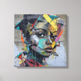 Impressão Em Tela Cadre art abstrait