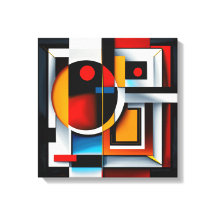 Cadre art abstrait