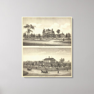 Impressão Em Tela Cady e Kilpatrick, Nebraska