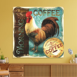 Impressão Em Tela Café da Manhã